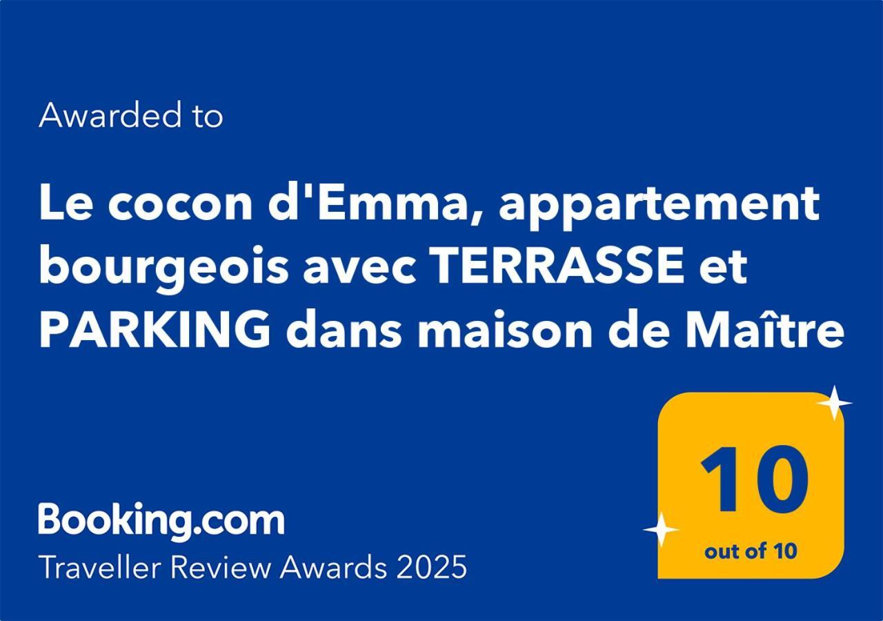 Apartment Le Cocon D'Emma, Terrasse, Jardin Et Elegance Dans Maison De Maitre
